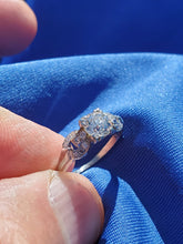 Load image into Gallery viewer, Genuine Earth mined Cushion cut Diamond Art Deco Engagement Ring Antique Platinum Setting