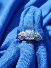 Load image into Gallery viewer, Genuine Earth mined Cushion cut Diamond Art Deco Engagement Ring Antique Platinum Setting