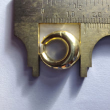 Load image into Gallery viewer, Elegant Genuine POMELLATO Diamond Earrings Fine European Designer 18k Gold Hoops