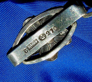 Vintage Art Deco Designer Sterling Silver 925 Denmark Link Panel Bracelet