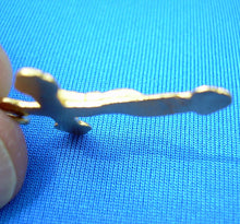 Load image into Gallery viewer, Antique Solid 18K Gold Cross Pendant Rare Find Unique Charm Roman Artifact