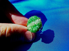 Load image into Gallery viewer, Earth mined Jade Antique Deco Ring Victorian Engagement Ring Setting 18k Gold