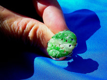 Load image into Gallery viewer, Earth mined Jade Antique Deco Ring Victorian Engagement Ring Setting 18k Gold