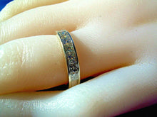Load image into Gallery viewer, 1.5 carat Earth Mined Diamond Deco Wedding Band Princess cut Anniversary Ring