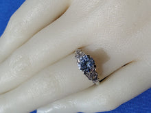 Load image into Gallery viewer, 1.18 carat Earth mined Diamond Art Deco Engagement Ring Antique Platinum Solitaire