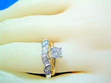 Load image into Gallery viewer, Earth mined Round Brilliant Diamond Solitaire Designer 14k Gold Engagement Ring