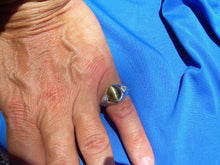 Load image into Gallery viewer, 12 CARAT Earth Mined Chrysoberyl Cats Eye Platinum Diamond Art Deco Ring