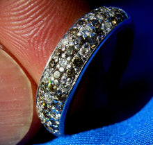 Load image into Gallery viewer, LeVian Special Diamond Wedding Band White gold Designer Anniversary Ring 9