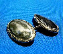 Load image into Gallery viewer, Genuine Antique Art Deco Solid 14k Gold Cuff Links Unique Elegant Victorian Design