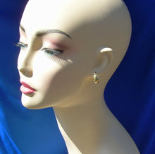 Load image into Gallery viewer, Elegant Genuine POMELLATO Diamond Earrings Fine European Designer 18k Gold Hoops