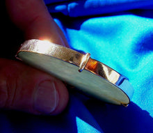 Load image into Gallery viewer, Antique Jade Ru Yi Lucky Lock Pendant Deco Charm Amulet 14k Gold