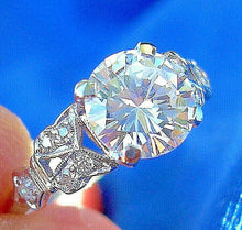 Load image into Gallery viewer, 1.18 carat Earth mined Diamond Art Deco Engagement Ring Antique Platinum Solitaire