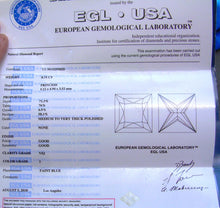 Load image into Gallery viewer, CERTIFIED 0.75 Diamond Princess cut Soiltaire Engagement Ring size 6.5