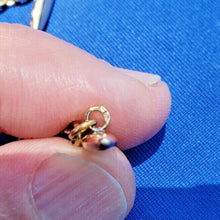 Load image into Gallery viewer, Elegant Unique Art Deco 14K Gold Cufflinks Rare Signed Antique Enamel Buttons