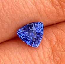 Load image into Gallery viewer, Earth mined Tanzanite Diamond Engagement Ring 14k Gold Modern Design Solitaire
