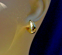 Load image into Gallery viewer, Elegant Genuine POMELLATO Diamond Earrings Fine European Designer 18k Gold Hoops