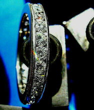 Load image into Gallery viewer, Genuine 1.50 carat Diamond Deco Wedding Band Designer Eternity Anniversary Ring Size 6.25